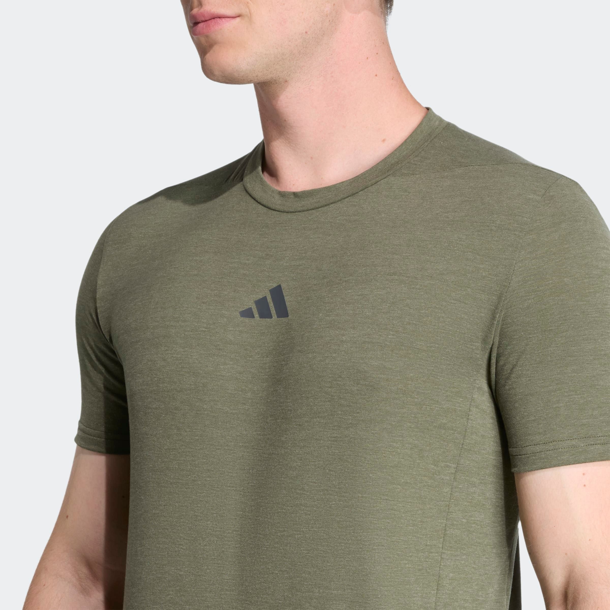 adidas Performance T-Shirt D4T TEE mit Rundhalsausschnitt, ohne Verschluss, sportlicher Stil