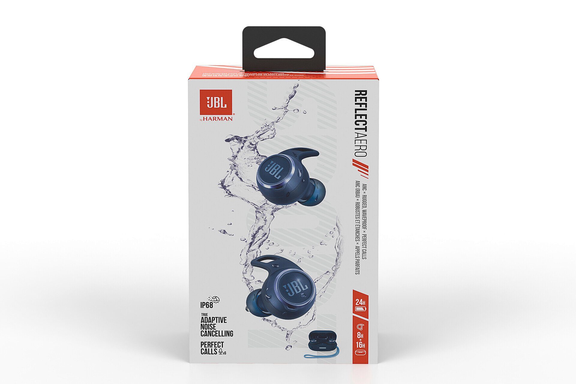 JBL In-Ear-Kopfhörer Blau wireless Reflect Aero