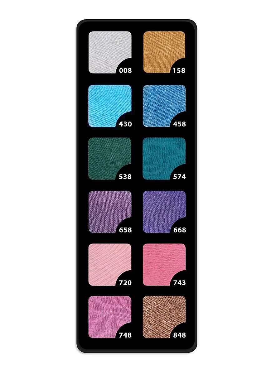 Maskworld Theaterschminke Aqua Make-up Color Märchen - Fasching Schminkkaste, Hochwertige Wasserschminke, Palette mit 12 verschiedenen Farben