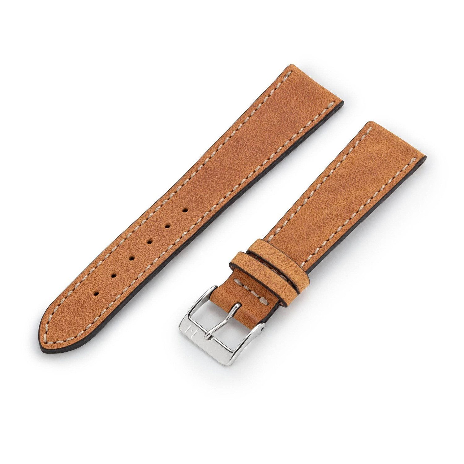 Selva Technik Uhrenarmband Uhrenarmband HOHELUFT, für Damen und Herren, aus Leder, 16-24 mm