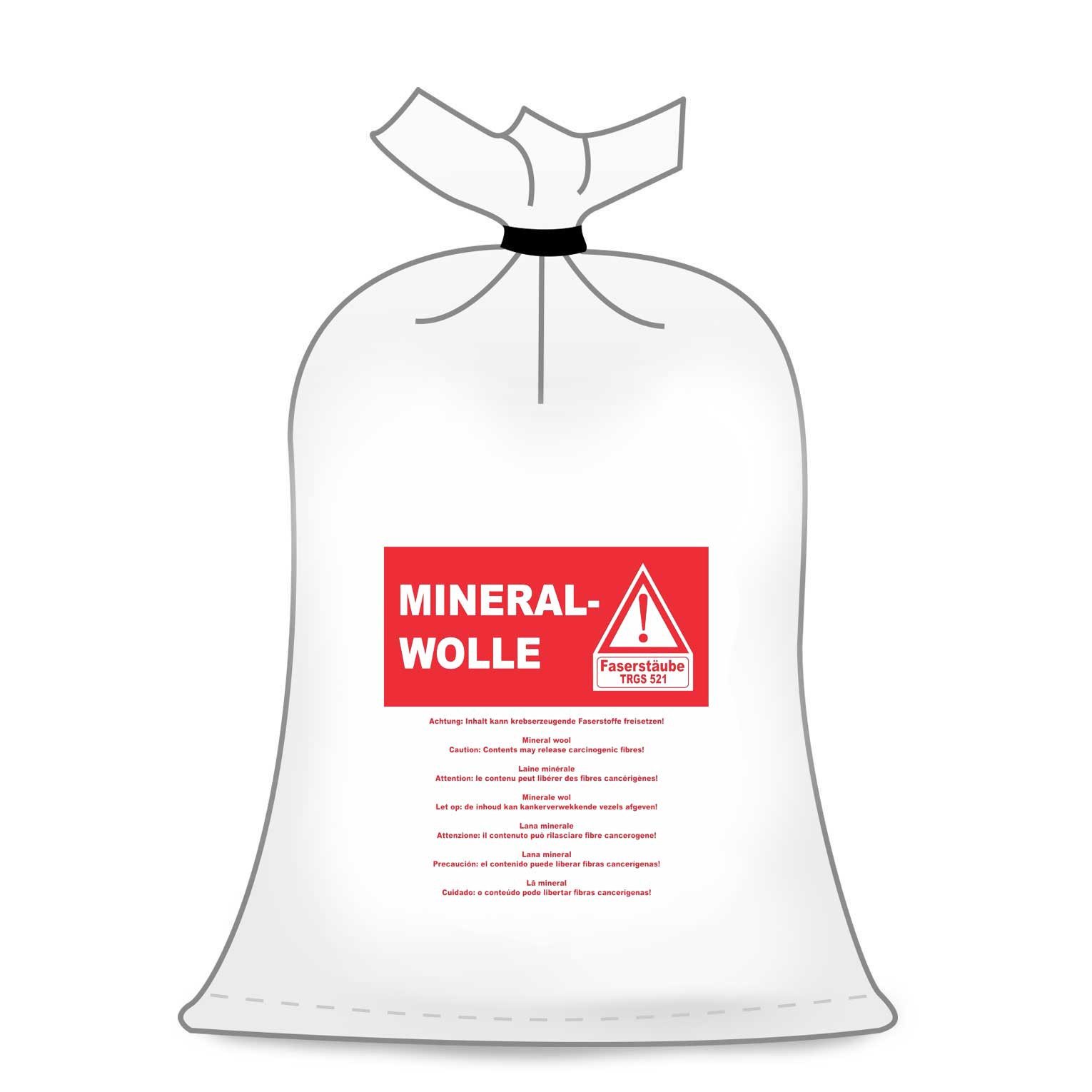 AEGITEX Big Bag KMF Gewebesack Mineralwolle, 140 x 220 cm