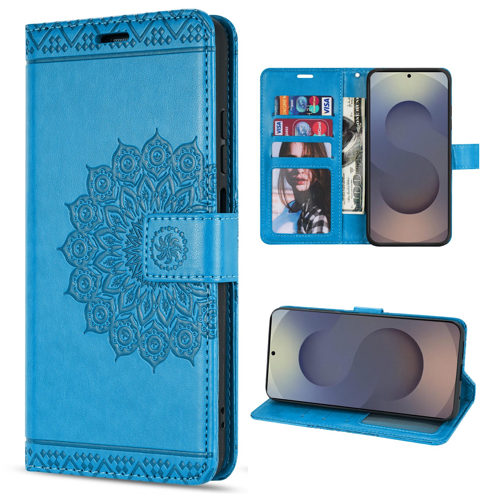 Handyhülle Handytasche für Samsung Galaxy S25 Ultra Schutzhülle Klapphülle