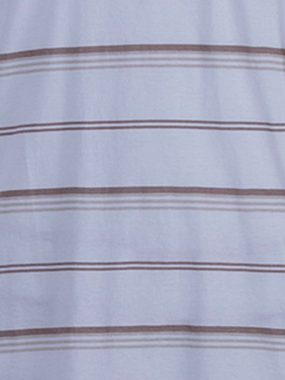 Henry Terre Schlafanzug Pyjama Set Shorty - Streifen