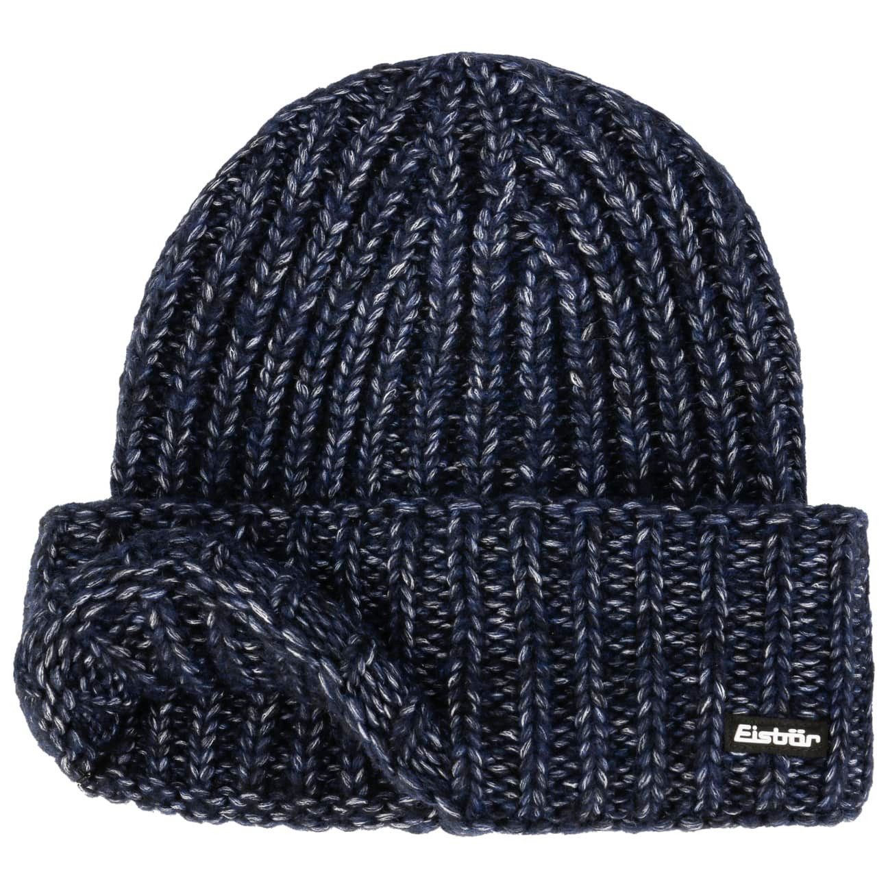 Eisbär Beanie (1-St) Strickmütze mit Umschlag, Made in Austria