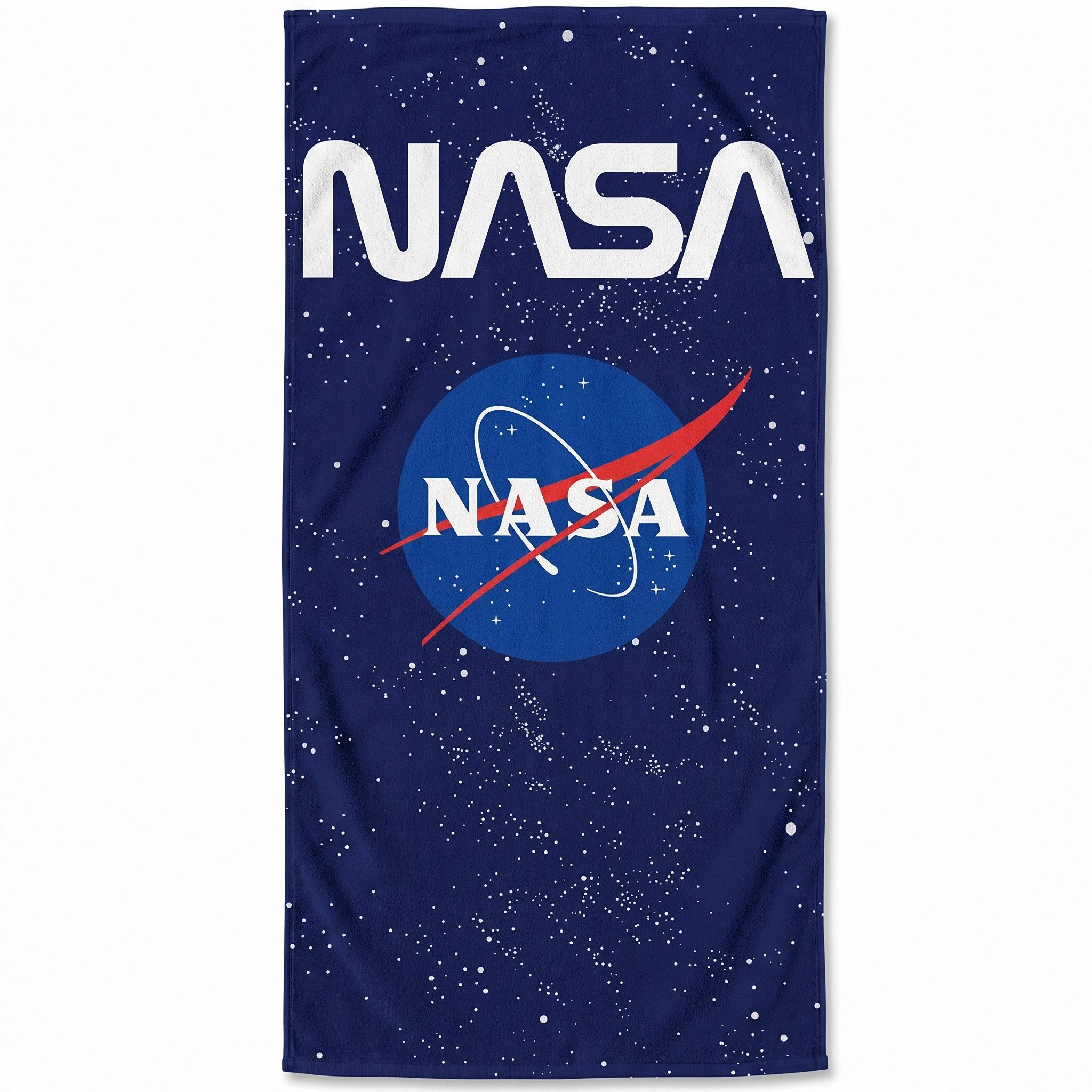 NASA Strandtuch NASA Space Center Badetuch Strandtuch, Mikrofaser (1-St), Gr. 70x140 cm