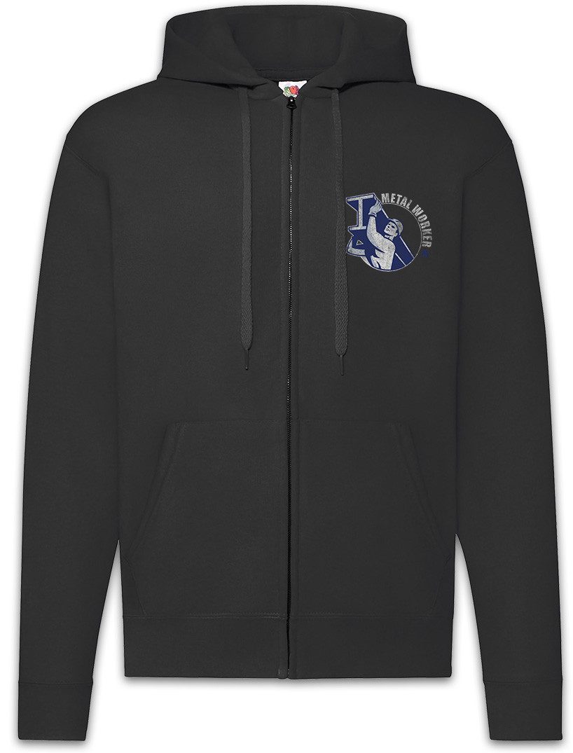 Sweatjacke Metal Worker II Zipper Hoodie Schlosser Locksmith Metallbau