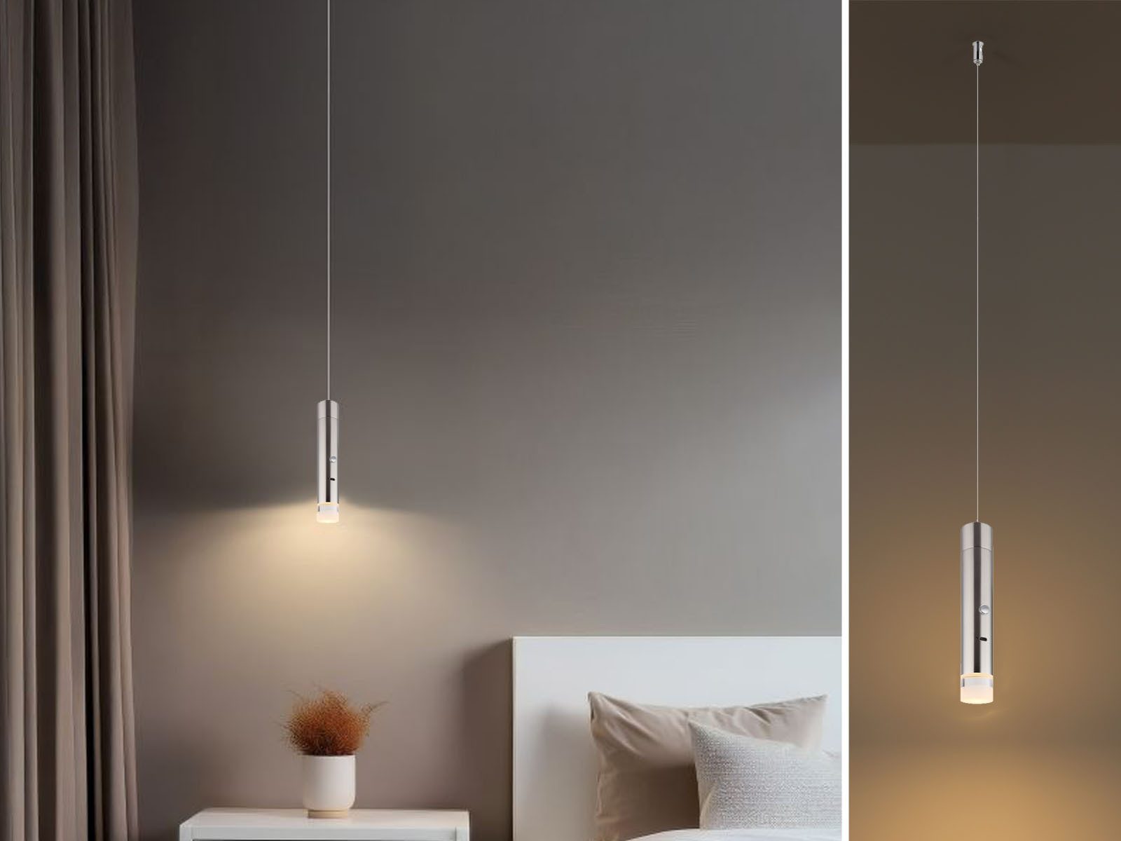 GLOBO LIGHTING LED Pendelleuchte, Dimmfunktion, LED günstig online kaufen