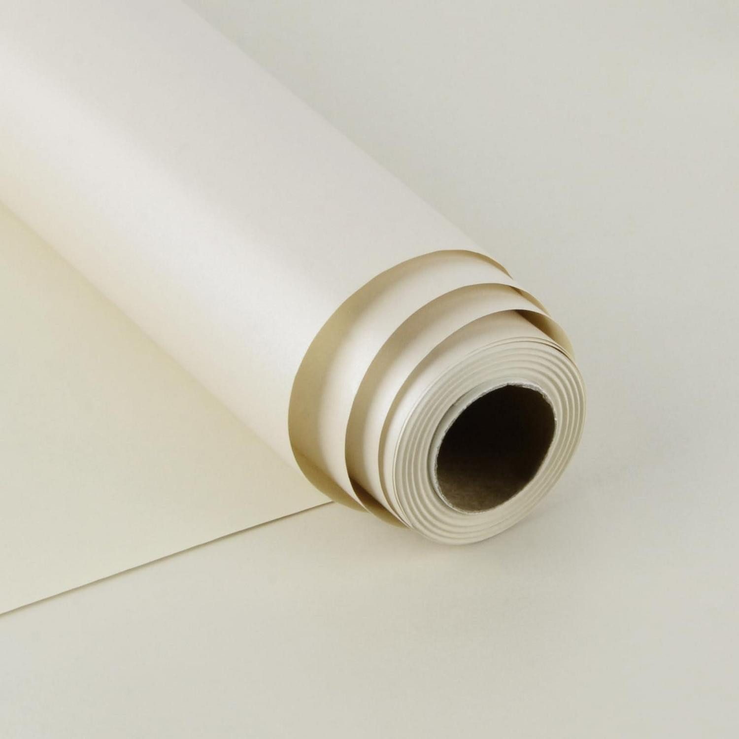LuxusKollektion Geschenkpapier Geschenkpapier Weiß 43cm x 10m