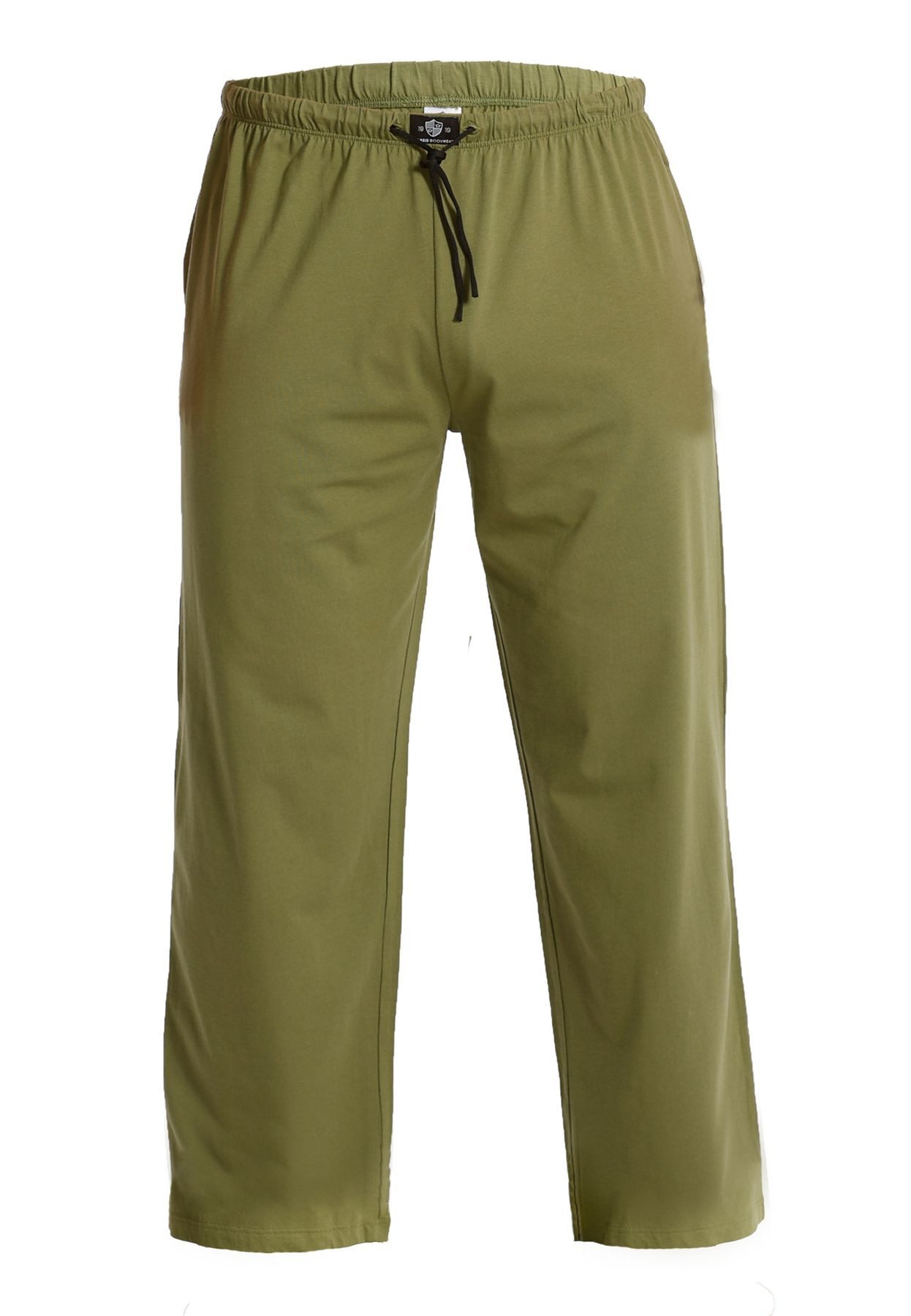 HAASIS Bodywear 1919 Pyjamahose Herren Jerseyhose 77121873_2XL (1-tlg) Leichte Pyjamahose, Seitentaschen, Kordel