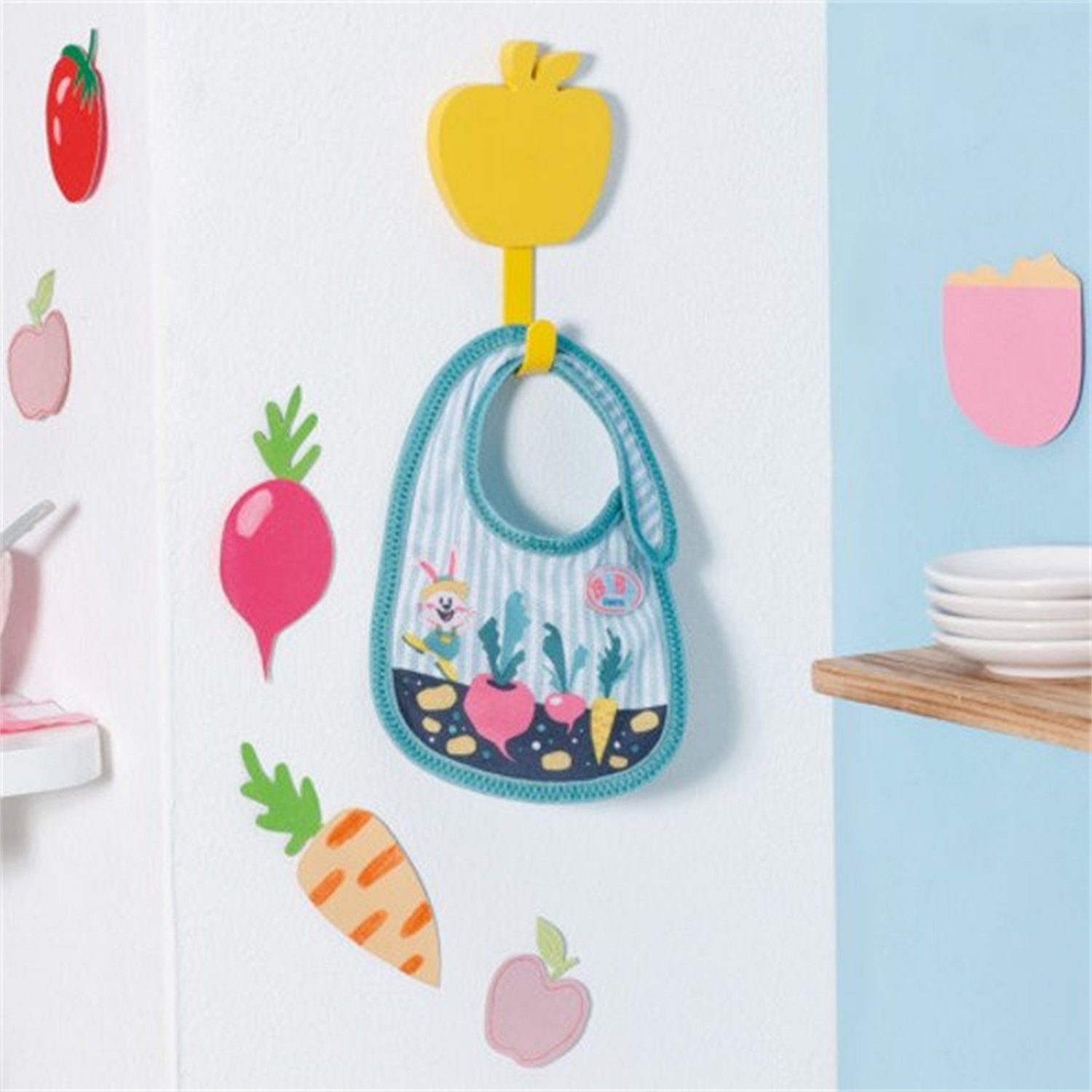 Zapf Creation® Puppenkleidung 830840 BABY born Lätzchen, 43 cm