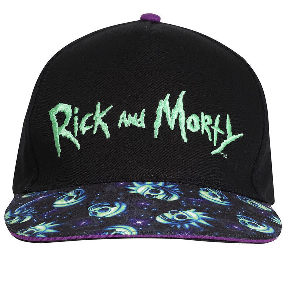 Rick and Morty Baseball Cap Neon Logo