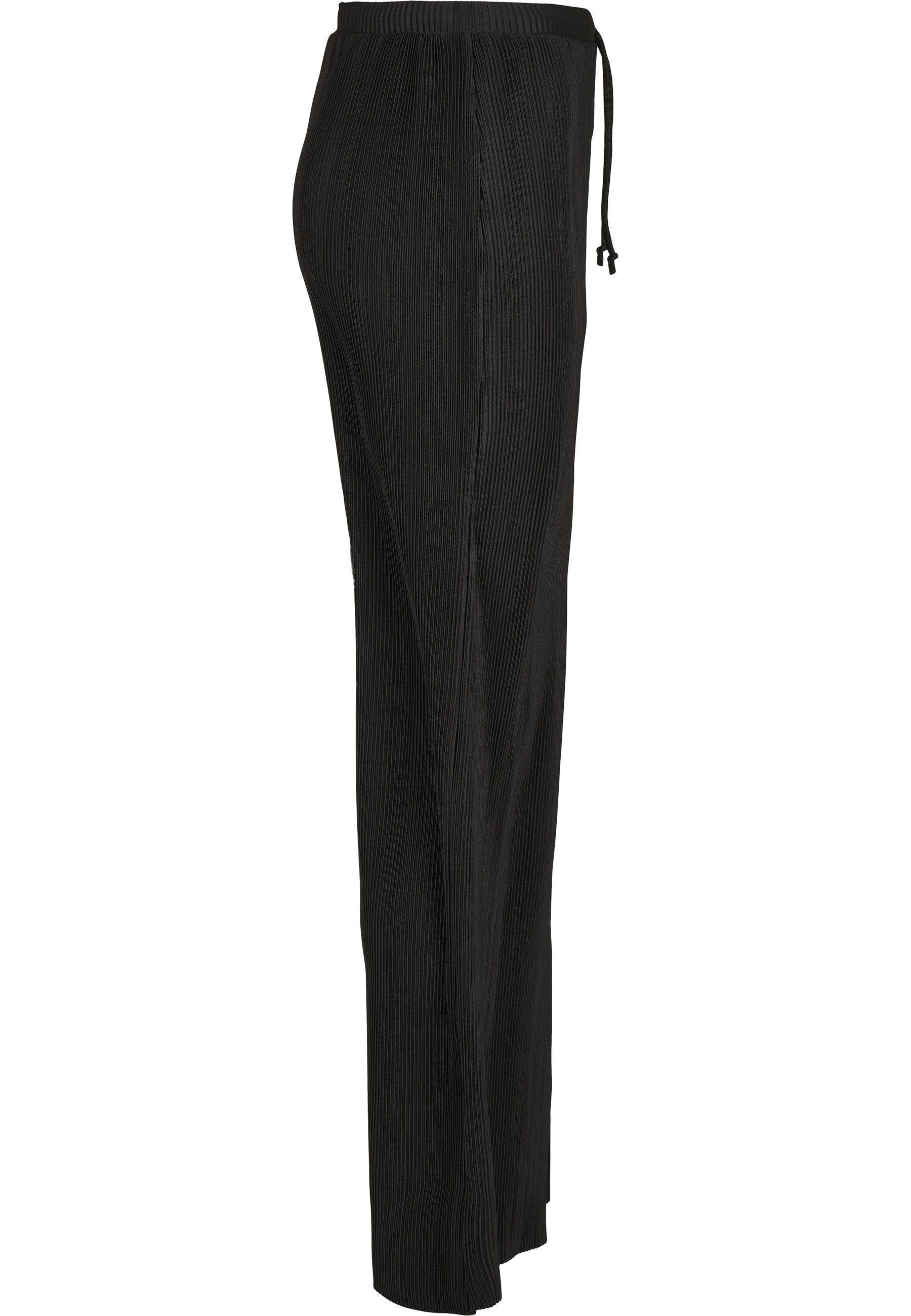 URBAN CLASSICS Stoffhose Urban Classics Damen Ladies Plisse Pants (1-tlg)
