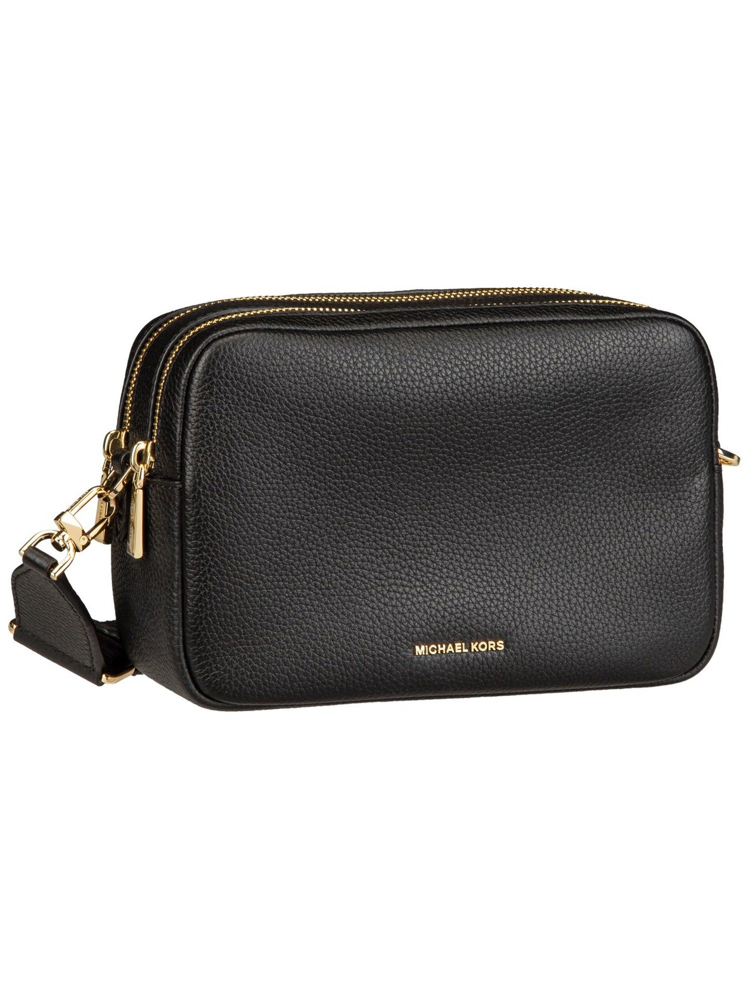 MICHAEL KORS Umhängetasche Bryant Medium Double Zip Chain Camera Pebble, Crossbody Bags