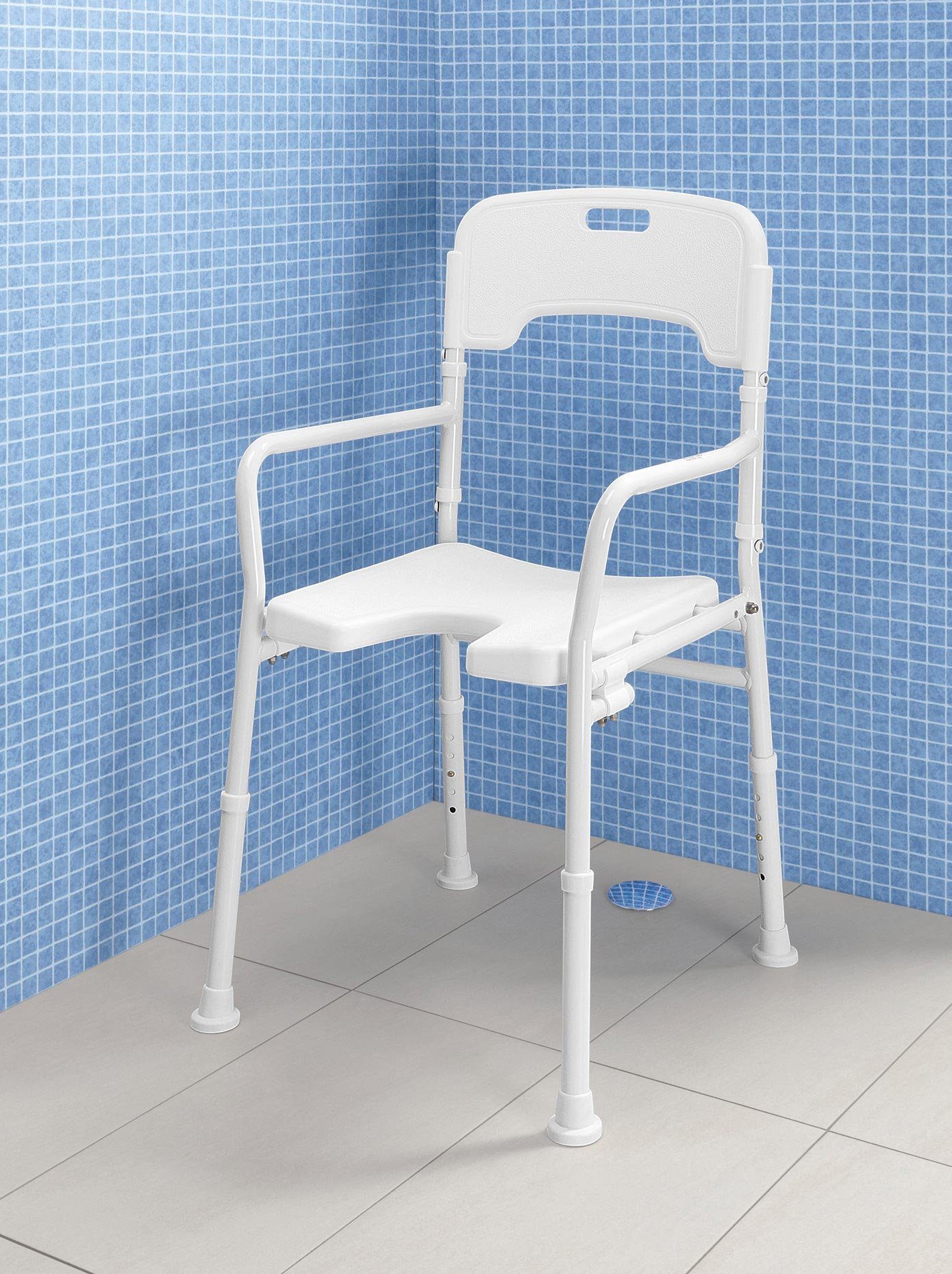 Faltbarer Duschstuhl, Super komfortabel mit Armlehnen und Rückenlehn online  kaufen | OTTO