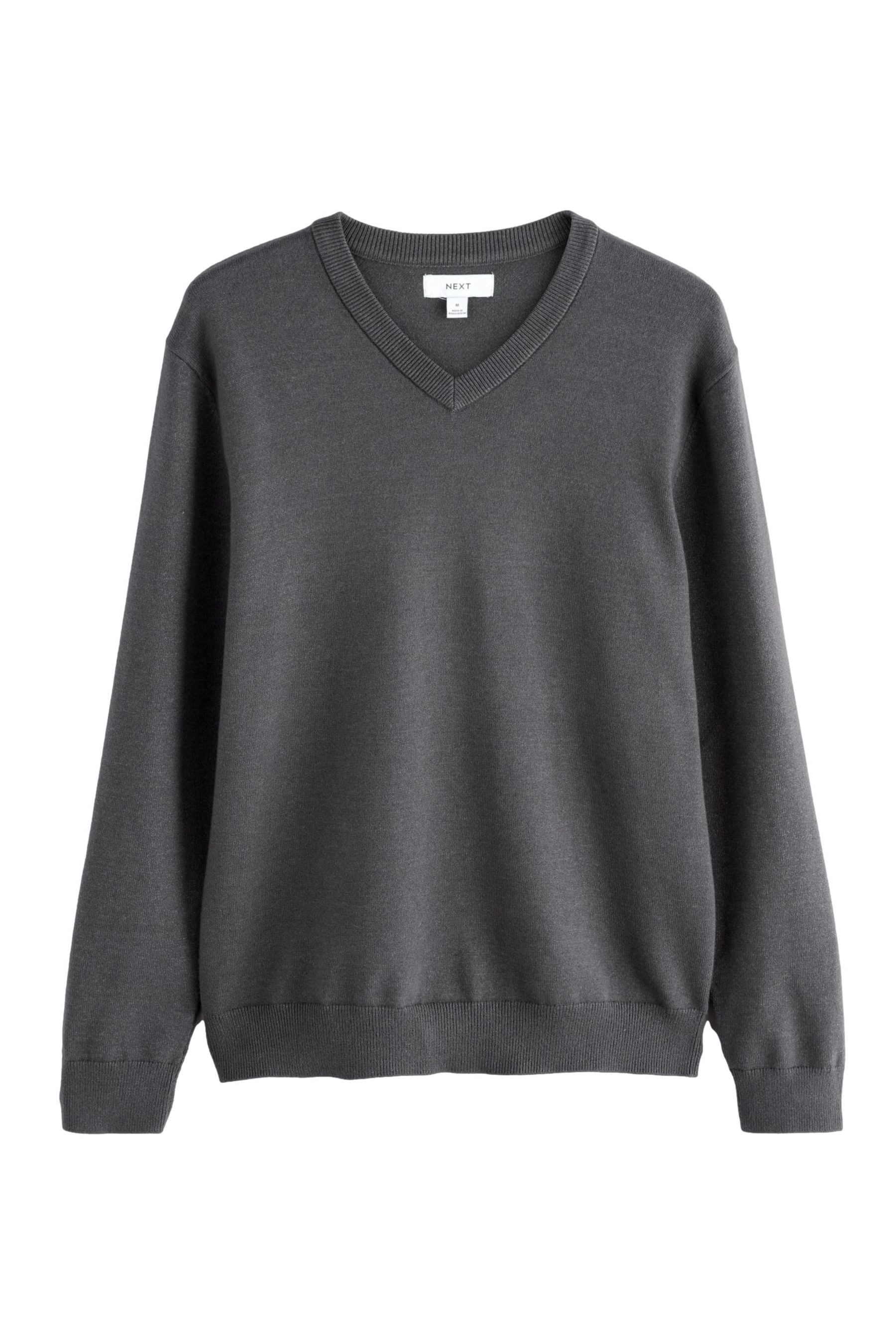 Next V-Ausschnitt-Pullover Regular Fit Sweatshirt mit V-Ausschnitt (1-tlg) günstig online kaufen