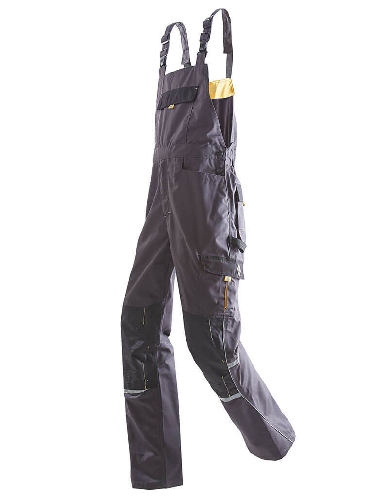 ROADSIGN australia Arbeitslatzhose 20283 Herren Latzhose für die Arbeit - Arbeitshose mit zahlreichen Taschen