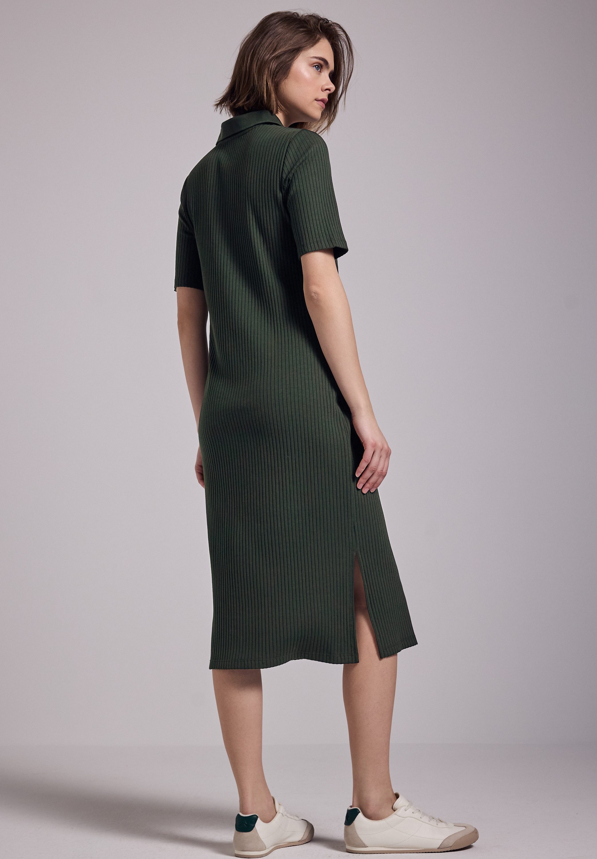 STREET ONE STUDIO Midikleid mit Knopfleiste günstig online kaufen