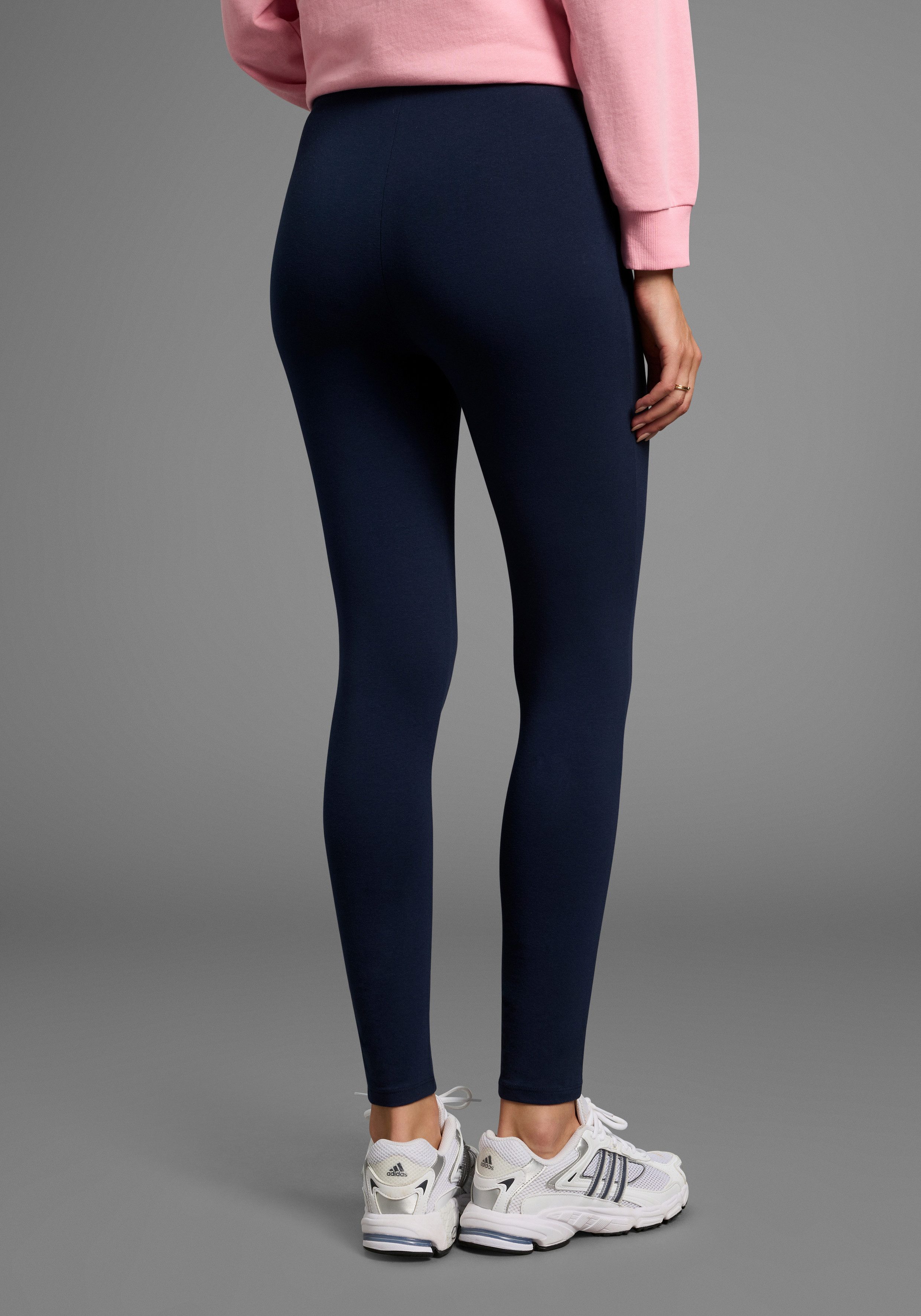 Neun Monate Umstandshose 2 Stück Umstands-Hosen für Schwangerschaft und Stillzeit (Packung, 2-tlg., 2) 2er Pack Leggings für Schwangerschaft & Stillzeit