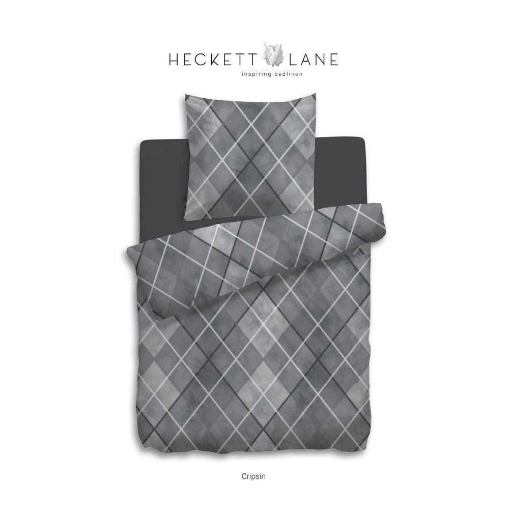 Heckett and Lane Bettwäsche HNL Flanell Bettwäsche Streifen Kasten Crispin, Flanell, 2 teilig