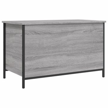 vidaXL Sitzbank Sitzbank mit Stauraum Grau Sonoma 80x42,5x50 cm Holzwerkstoff