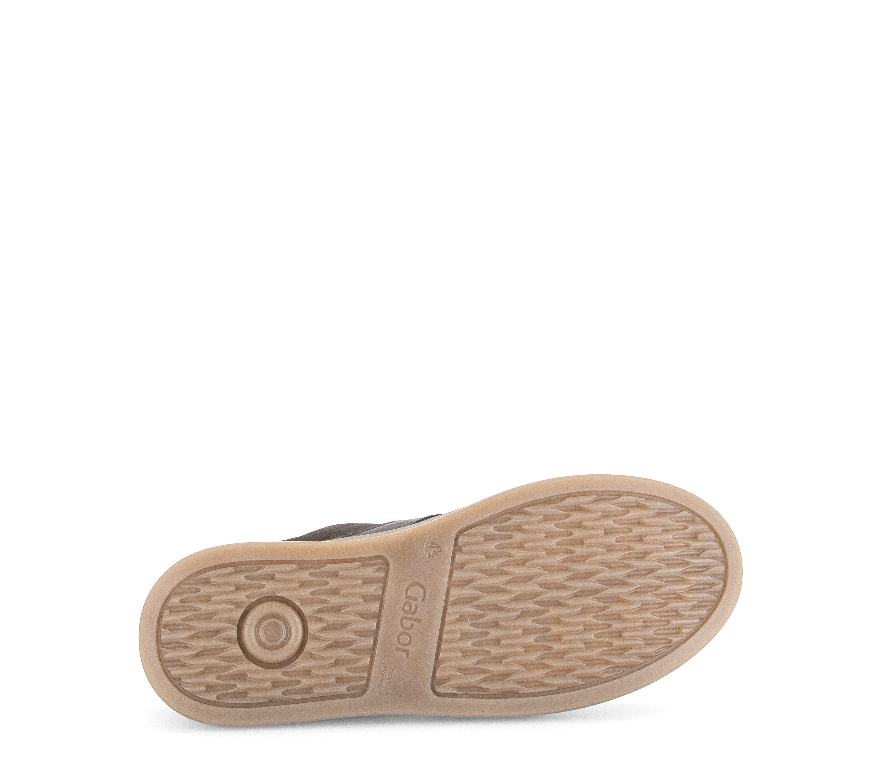 Gabor Sneaker Freizeitschuh, Halbschuh, Schnürer mit Kontrastbesatz, Weite G (weit)