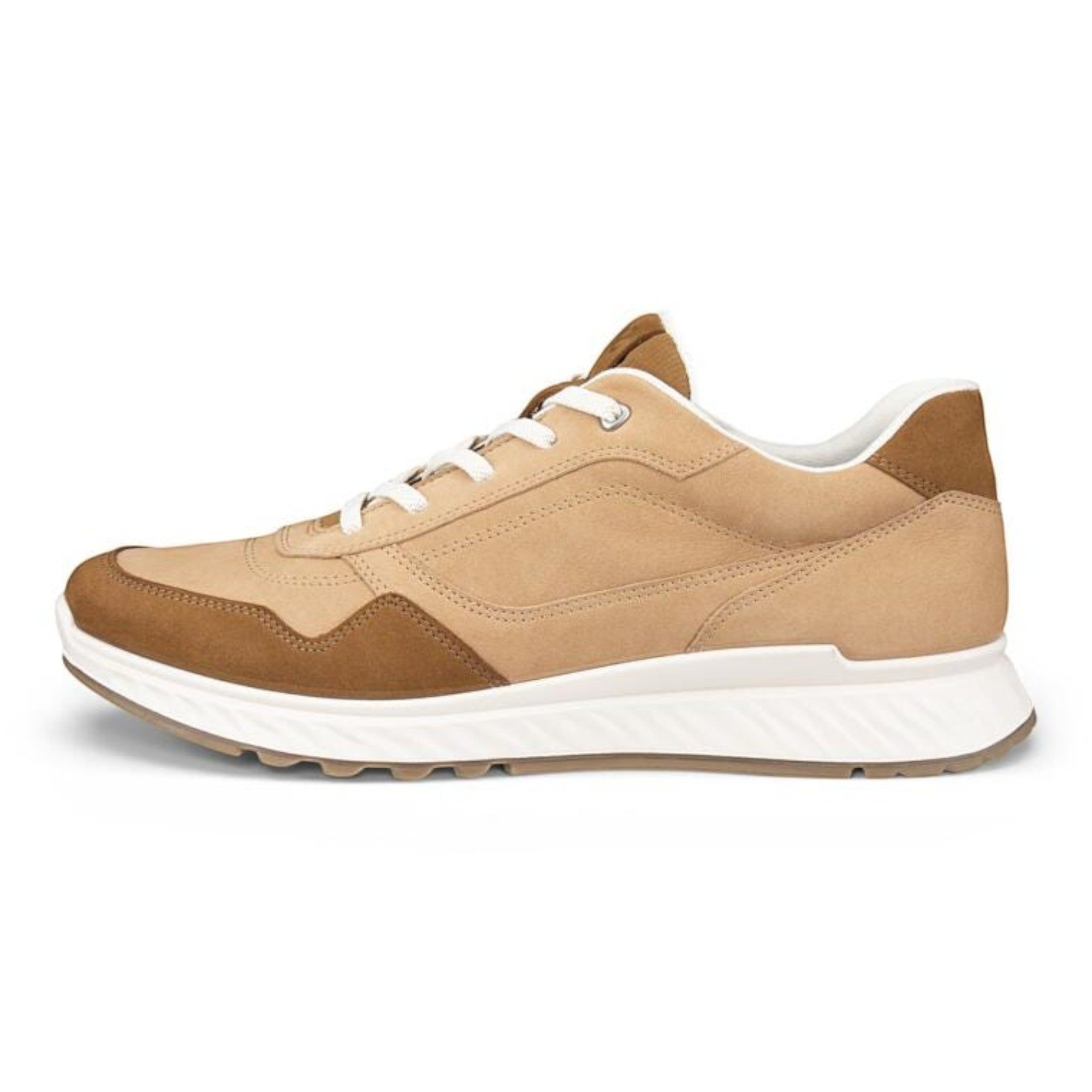 Ecco Exostride (Nubukleder) 2026 camelbraun Damen Sneaker