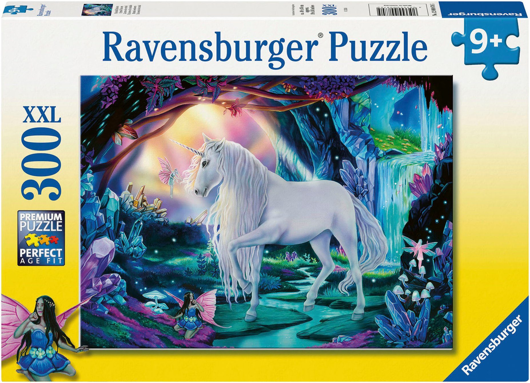 Ravensburger Puzzle Kristall-Einhorn, 300 Puzzleteile, Made in Germany, FSC® - schützt Wald - weltweit