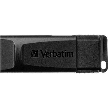 Verbatim Verbatim Slider USB-Stick 16 GB Schwarz 98696 USB 2.0 USB-Stick