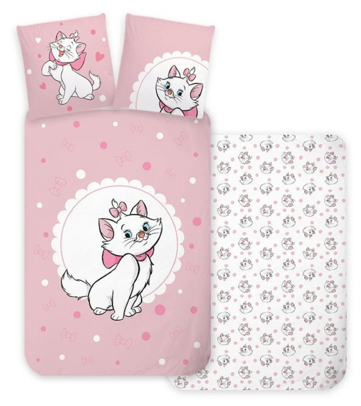 BrandMac Kinderbettwäsche Disney Aristocats Bettwäsche Set 80 x 80 cm / 135 günstig online kaufen