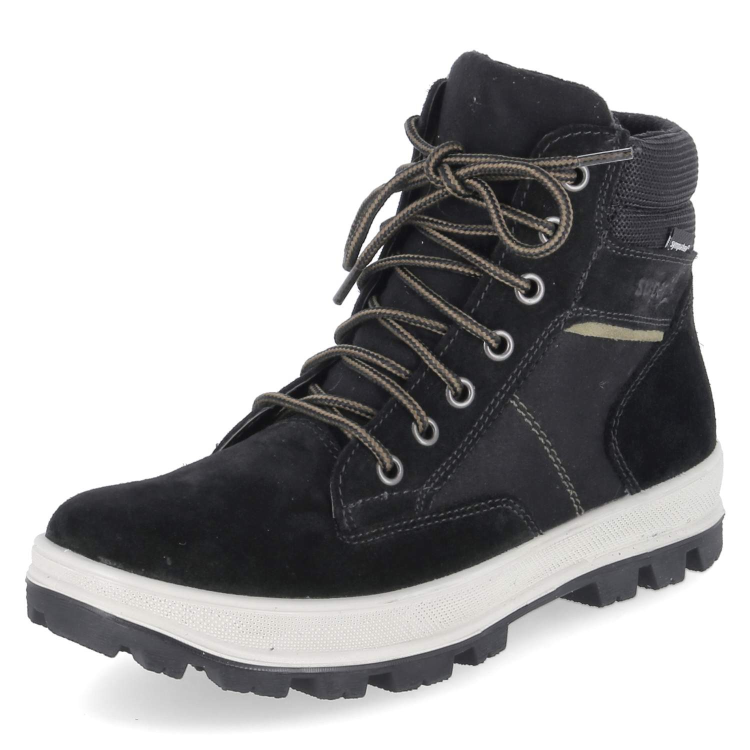 Superfit Superfit 1-800476-0000 Jungen Leder & Textil black Winterstiefel