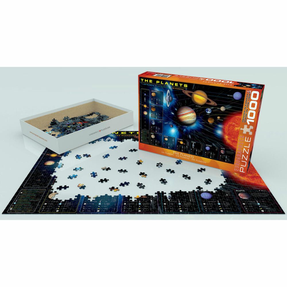 EUROGRAPHICS Puzzle Die Planeten, 1000 Puzzleteile