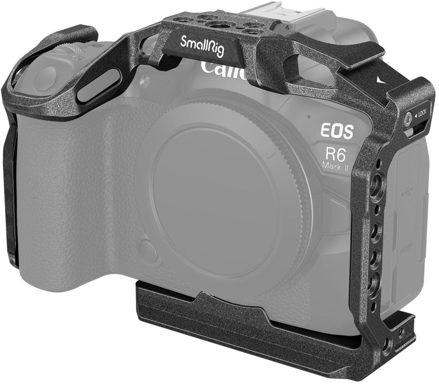 SmallRig 4161 Cage Black Mamba für Canon EOS R6 Mark II Objektivzubehör