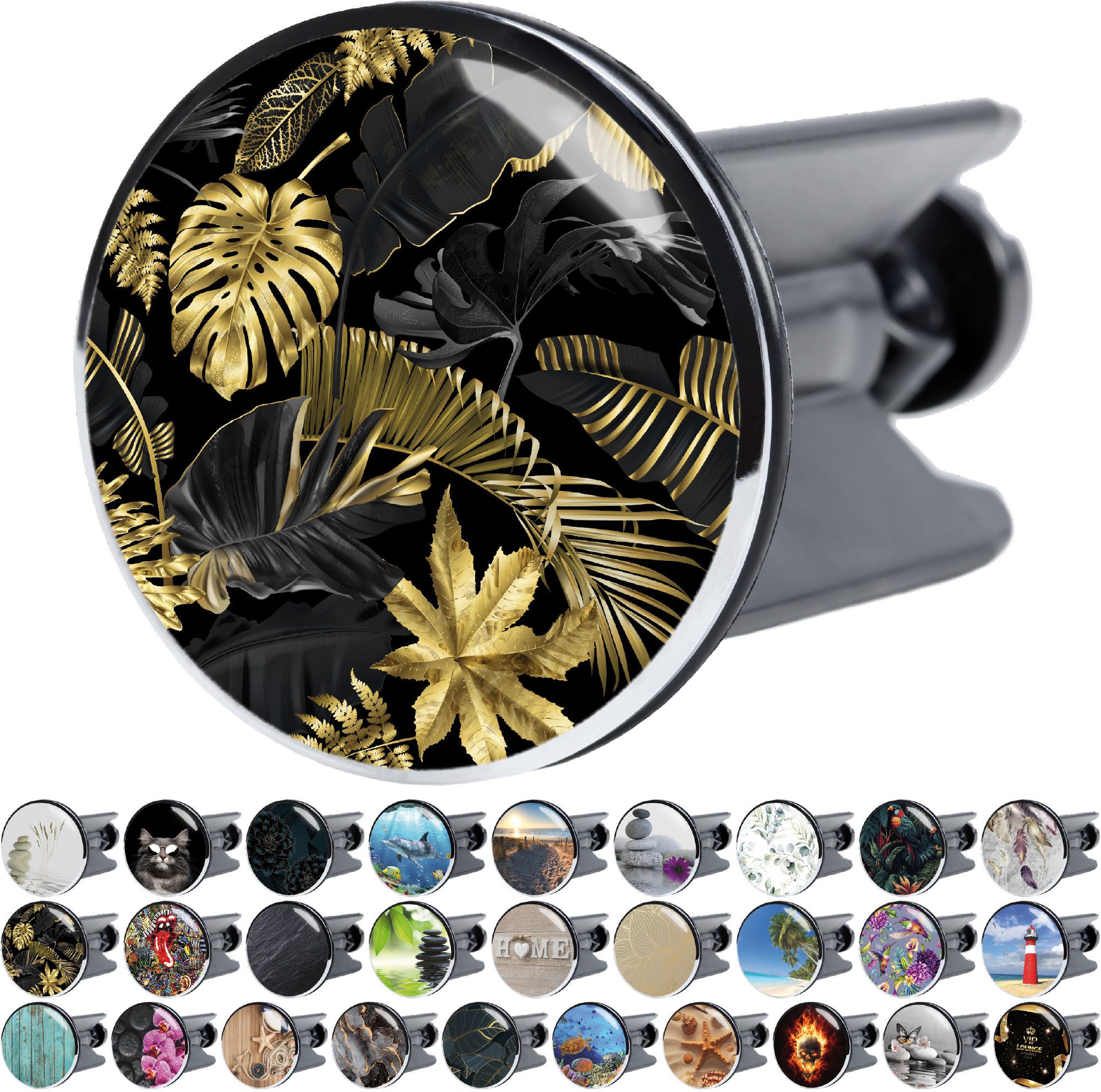 Sanilo Пробки для мойки mit Motiv, viele schöne Abflussstöpsel zur Auswahl, Ø 4 cm, hochwertig, universell, 100% wasserdicht