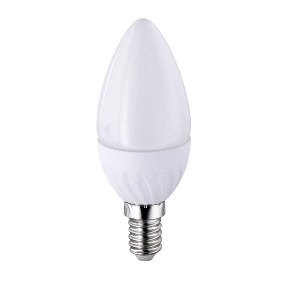 WOFI LED-Leuchtmittel, 4 Watt E14 LED Leuchtmittel 3000K warm-weiß 320 Lumen Kerze Lampe