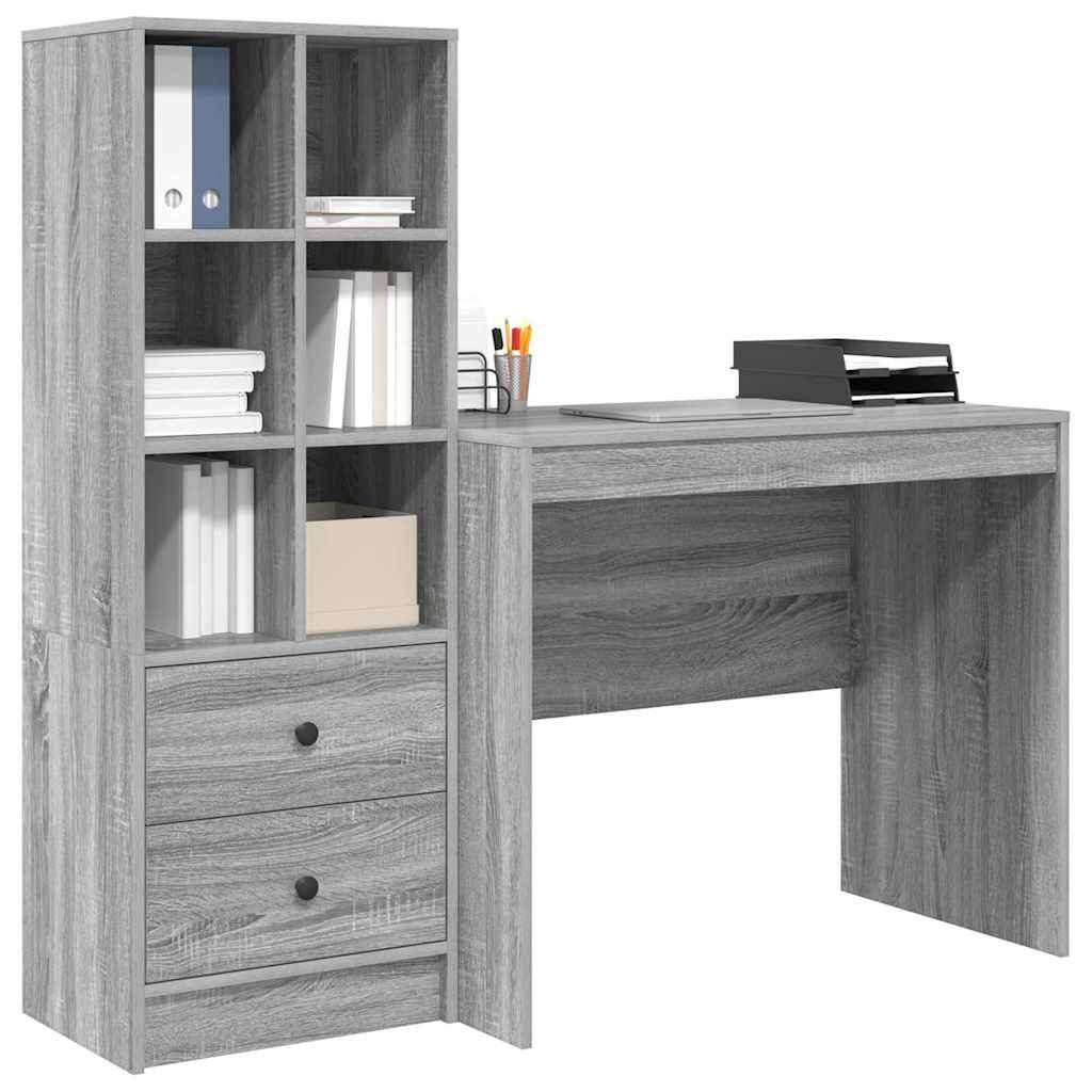 vidaXL Sideboard Schreibtisch mit Stauraum 2 günstig online kaufen