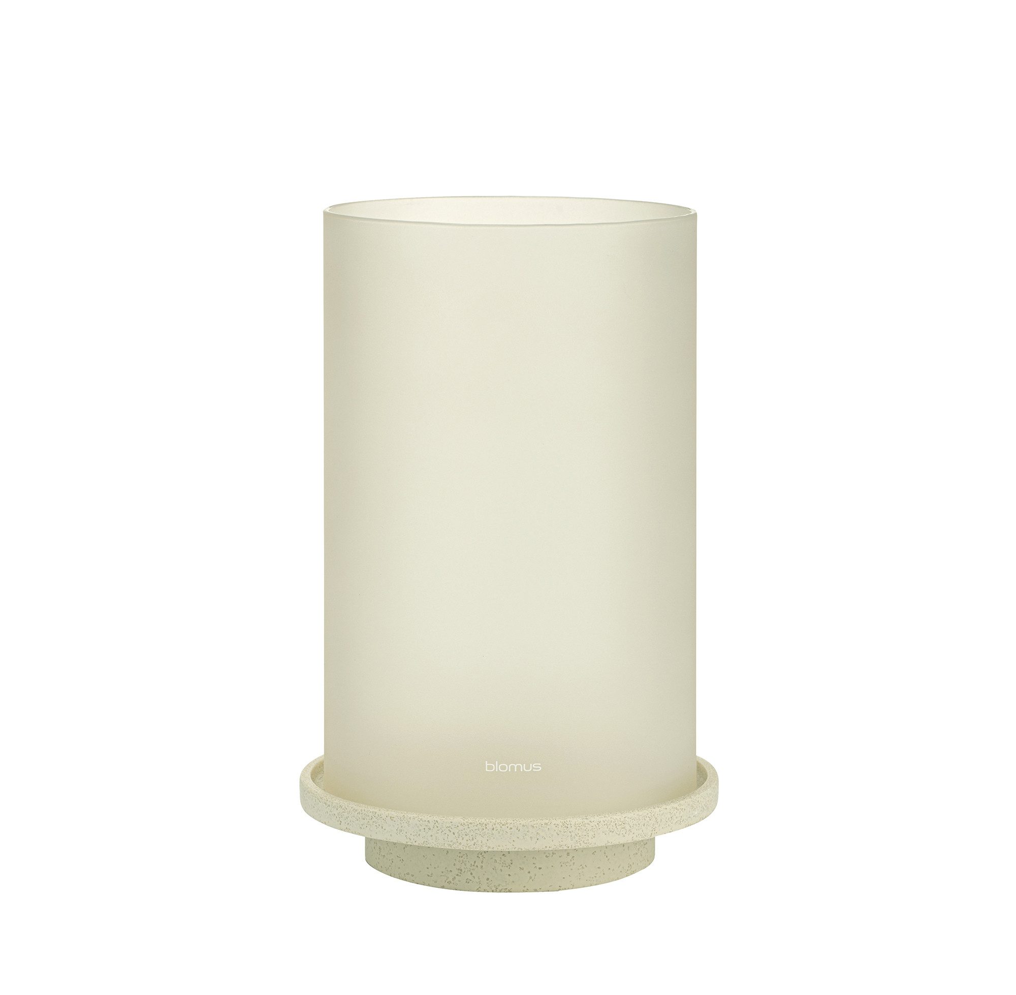 blomus Windlicht blomus Windlicht LEVA DH 13,20x20 cm weiß Teelichthalter