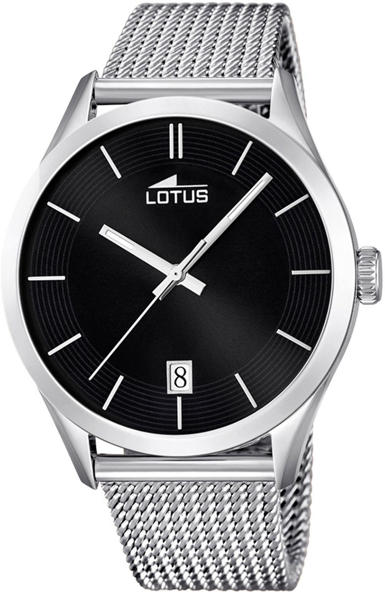 Herren Uhren Lotus Quarzuhr UL18108/2 Lotus Unisex Uhr Elegant L18108/2 Stahl, Damen, Herren Armbanduhr rund, groß (ca. 43,2mm),