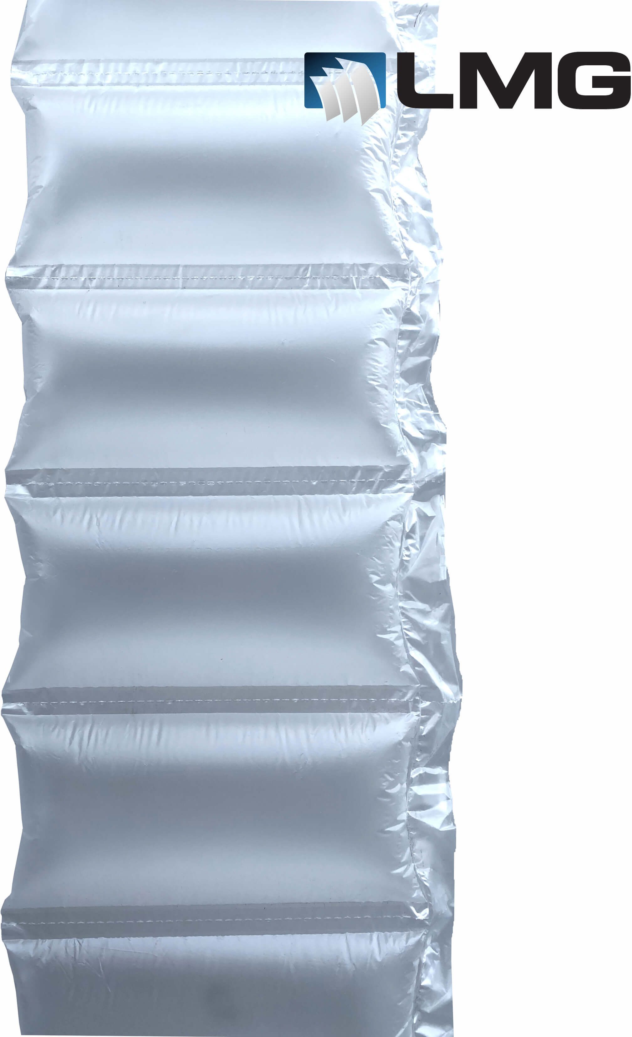LMG Germany Schutzfolie Luftkissenfolie, 200x100mm, Luftpolsterfolie für Luftpolstermaschinen, 2700 Luftkissen, antistatisch, leicht, endlose Produktion