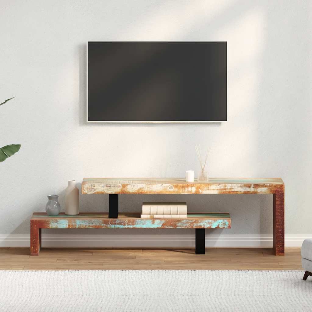 vidaXL TV-Schrank TV-Schrank Altholz Massiv (1-St)