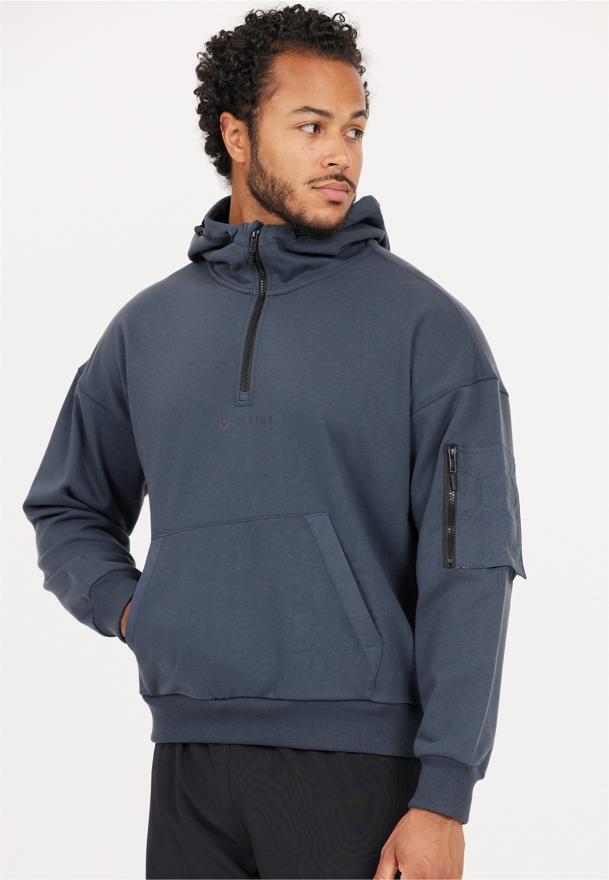Virtus Sweatshirt Willard mit smarten Taschen und weichem Tragegefühl