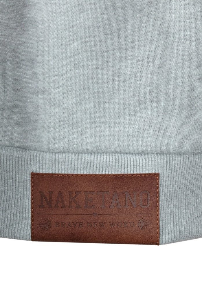 naketano Rundhalspullover Krokettenhorst