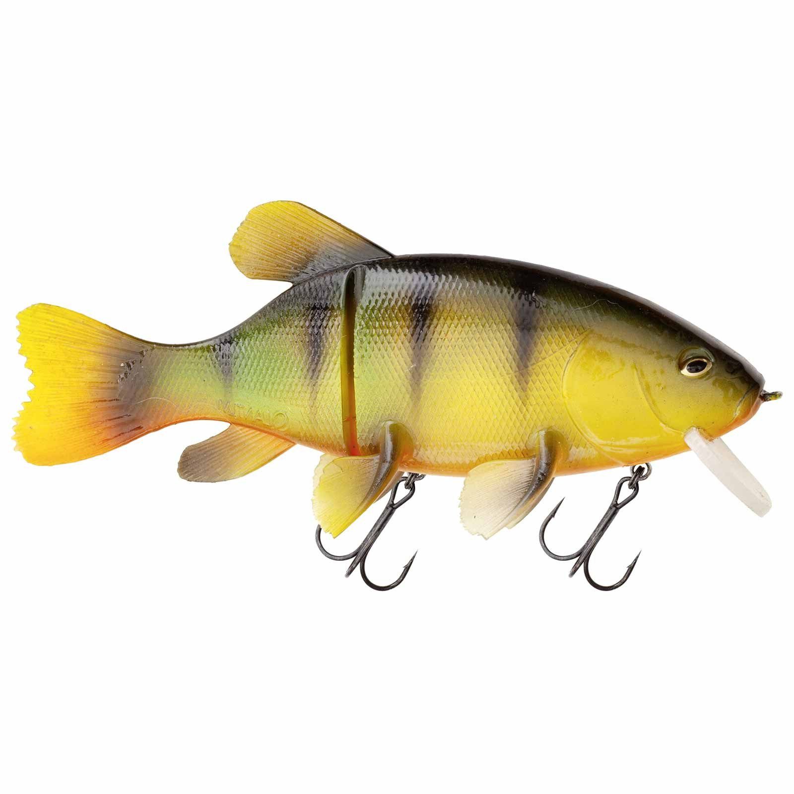 Firetiger Freak Tench of Hybrid Quantum 23cm Nature Gummifisch Kunstköder, montiert Quantum