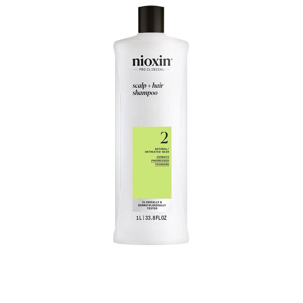 Nioxin Haarshampoo SYSTEM 2 - Shampoo - Natürliches Haar 1000 ml