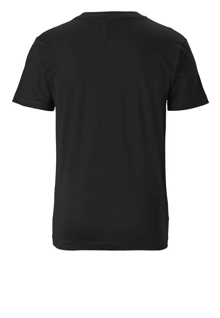 LOGOSHIRT ADDICTED Front-Print T-Shirt mit