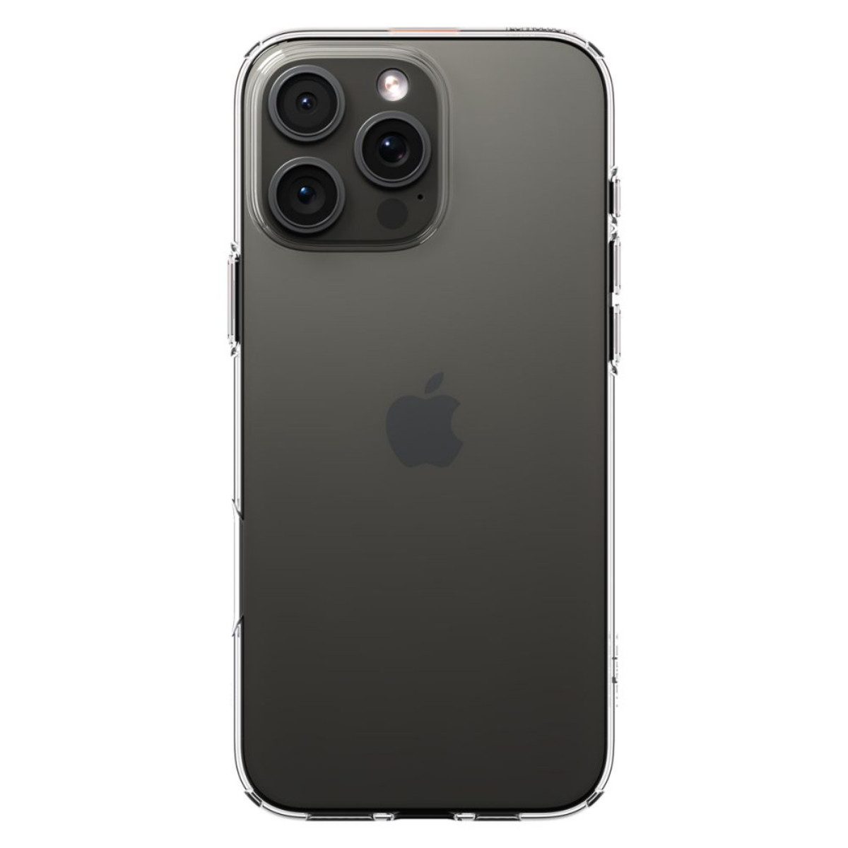 Spigen Handyhülle Liquid Crystal Transparent Kompatibel mit iPhone 16 Pro 6,3, Transparentes Design mit schlankem Profil und sicherem Halt