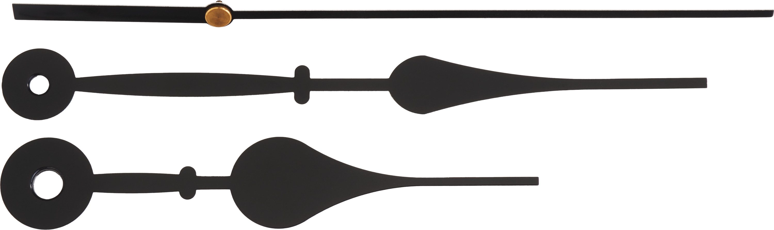 creativ company Uhr Uhrzeiger (mit Sekundenzeiger)