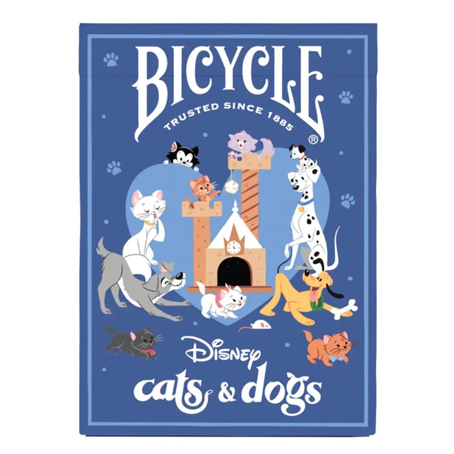 Cartamundi Spiel Bicycle Disney Cats and Dogs (Designer Spielkarten, Poker, Skat)