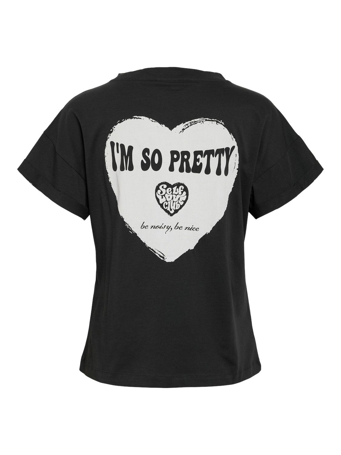Noisy may T-Shirt Design mit Herz-Print und Schriftzug Local Love Club (1-t günstig online kaufen