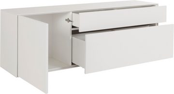 LeGer Home by Lena Gercke Lowboard Essentials, Breite: 167 cm, MDF lackiert, Push-to-open-Funktion