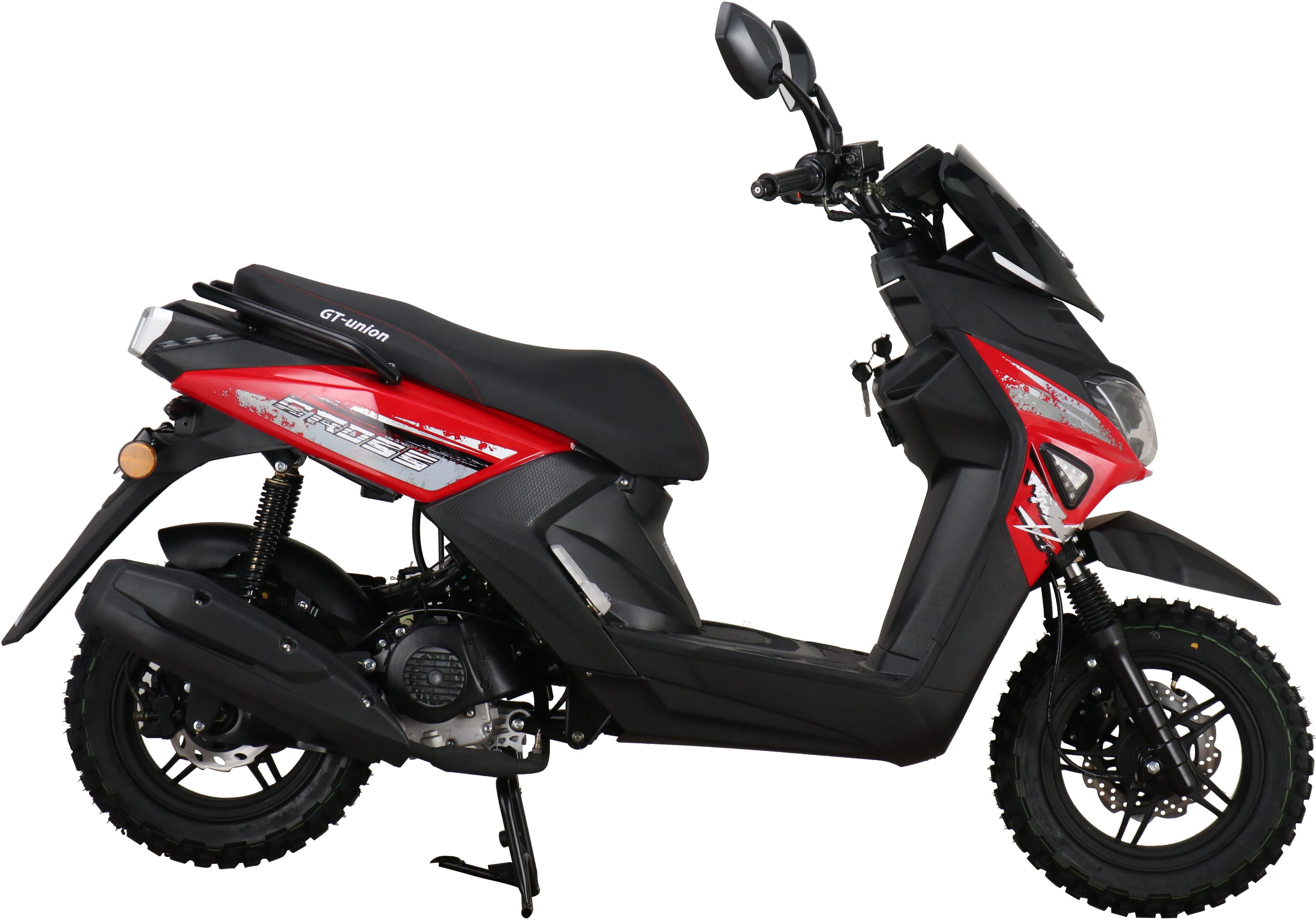 GT UNION Motorroller Cross 2.0 125, 124,6 ccm, 85 km/h, Euro 5+, Luftgekühlter Motor